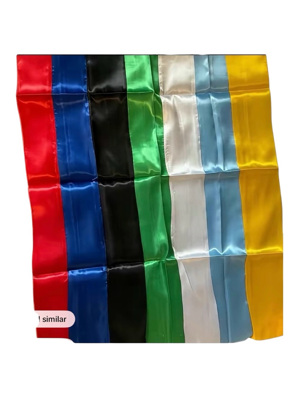 Satin Party Ribbon Pack - Multi Color Set